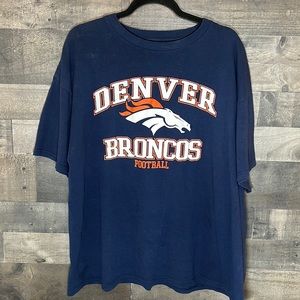 NFL Denver Broncos Navy Blue Short Sleeve T-Shirt